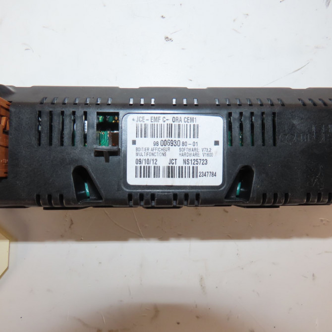Afficheur digital occasion  Citroën DS3 (SA_) 1.6 hdi 90 (2009-2015) 3 portes   9800693080  3