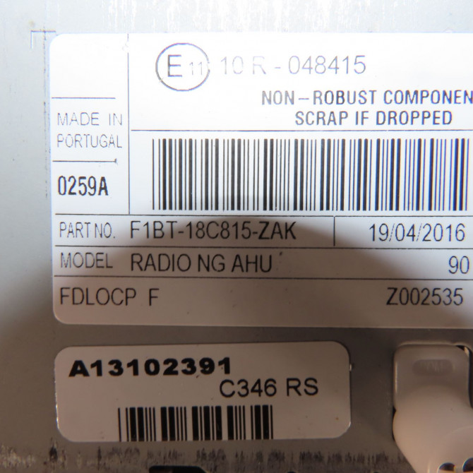 Autoradio occasion  Ford FOCUS III 2.3 rs awd (2015)   2369085  2