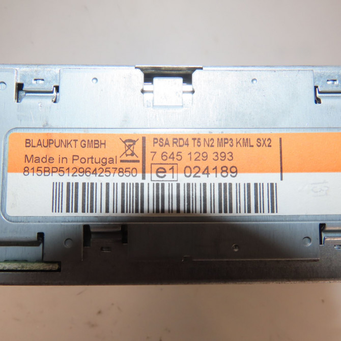 Autoradio occasion  Peugeot 807 (EB_) 2.0 hdi (2009) 5 portes   6574Y6  2