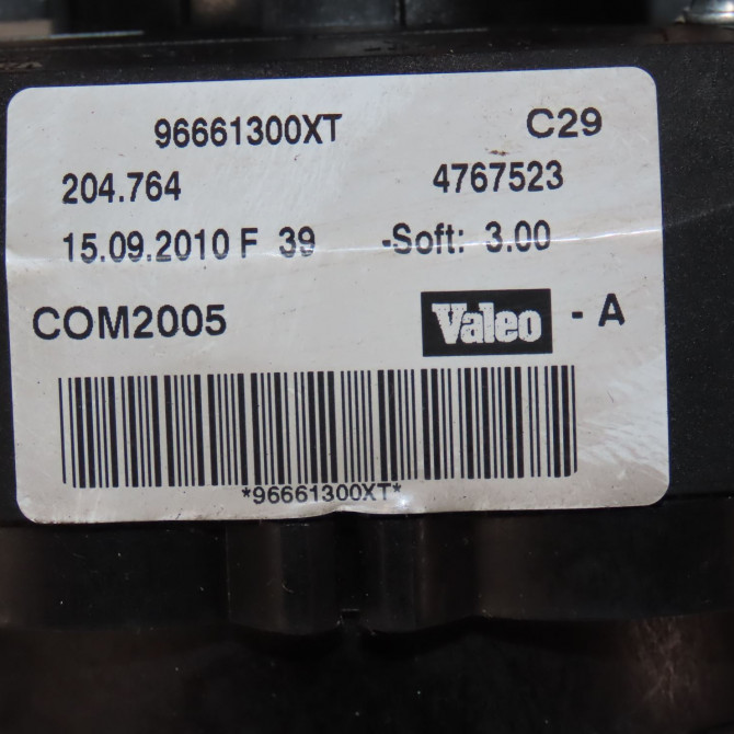 Bloc commodos occasion  Peugeot 207/207+ (WA_, WC_) 1.4 hdi (2006-2015) 5 portes   96661300XT  2
