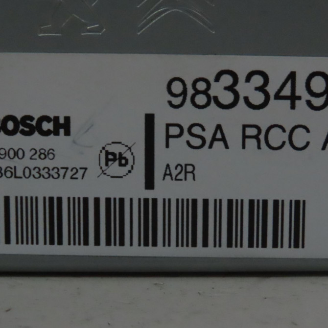 Autoradio occasion  Peugeot 208 II (UB_, UP_, UW_, UJ_) 1.2 puretech 100 (2019) 5 portes   9833499780  2