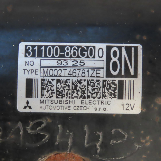 Démarreur occasion  Suzuki SWIFT III (MZ, EZ) 1.3 (rs 413) (2005)   3110086G00  2