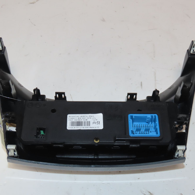 Commande de chauffage occasion  Peugeot 208 I (CA_, CC_) 1.6 (2012)   96722471TX  3