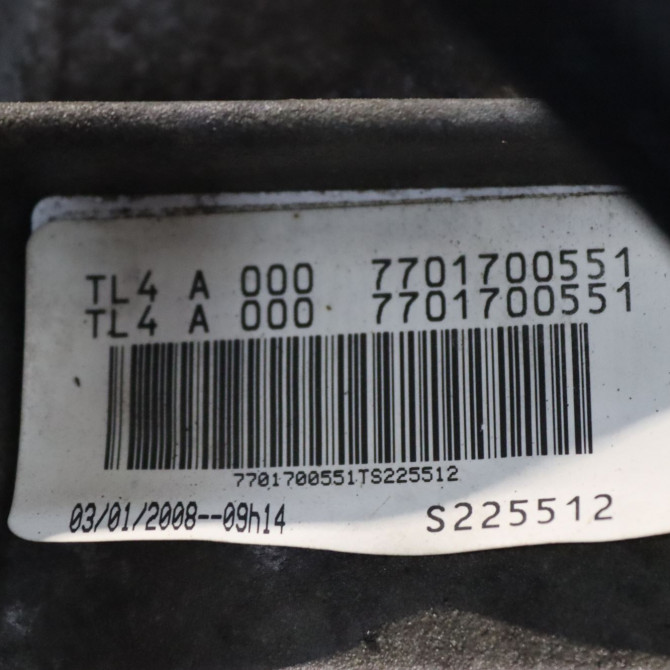 Boîte à vitesse mecanique occasion  Renault SCÉNIC II (JM0/1_) 1.5 dci (jm1e, jm16) (2005-2008) 5 portes   TL4000  2