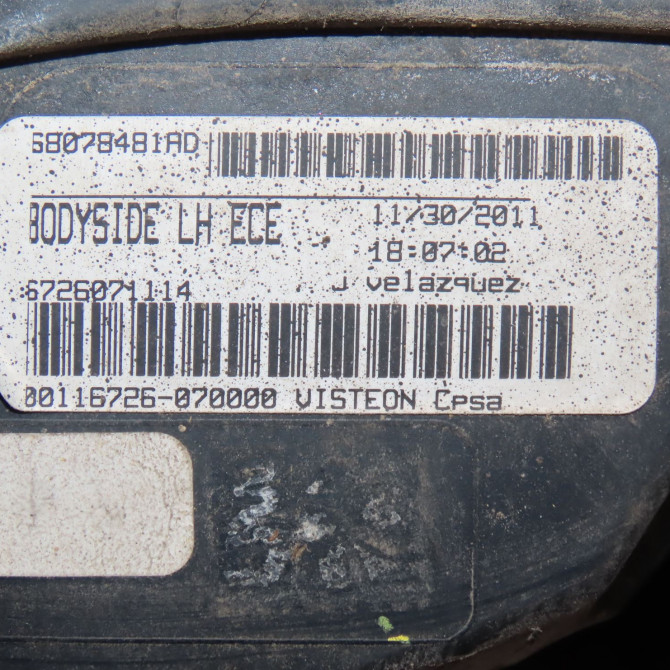 Feu arrière gauche occasion  Fiat FREEMONT (345_) 2.0 jtd 4x4 (2011)   68078481AD  2