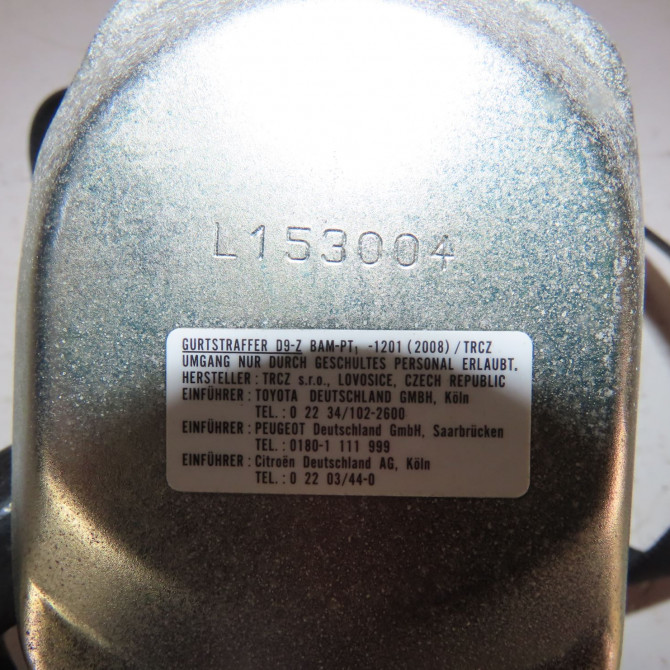 Ceinture avant gauche occasion  Citroën C1 (PM_, PN_) 1.4 hdi (2005-2014)   8974LN  2