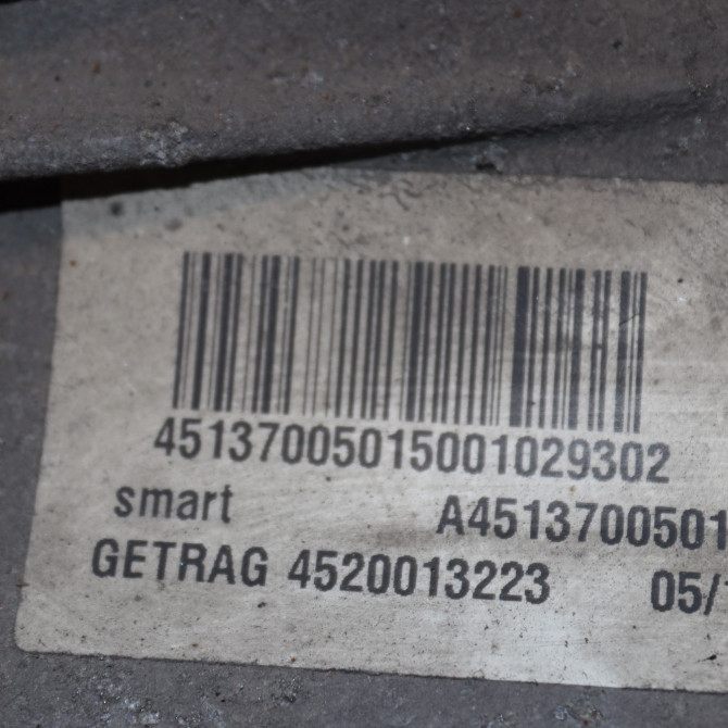 Boîte à vitesse mecanique occasion  Smart FORTWO Coupé (451) 0.8 cdi (451.301) (2009)   71748350  2