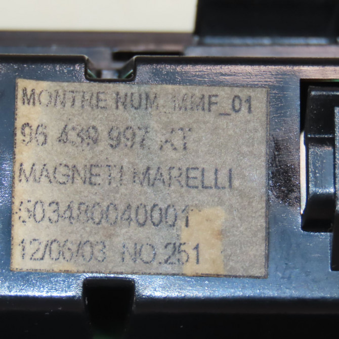 Afficheur digital occasion  Citroën C2 (JM_) 1.4 hdi (2003-2009) 3 portes   6155R3  2