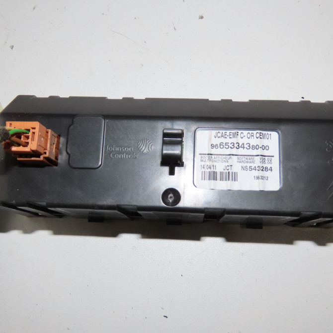 Afficheur digital occasion  Peugeot 508 SW I (8E_) 2.0 hdi (2010-2018)   9665334380  3