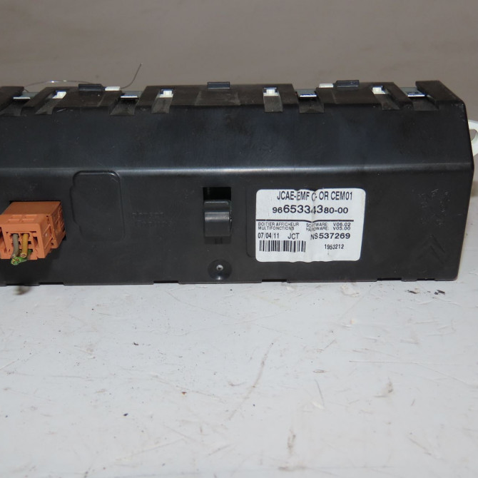 Afficheur digital occasion  Citroën C4 II (NC_) 1.6 hdi 90 (2009) 5 portes   9665334380  3