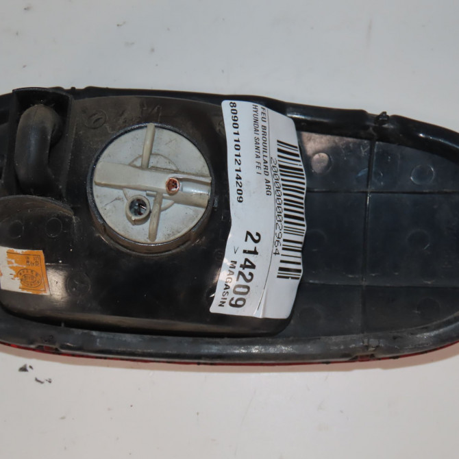 Feu brouillard arrière gauche occasion  Hyundai SANTA FÉ I (SM) 2.0 crdi 4x4 (2003-2006)   9240526120  2