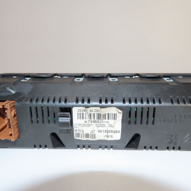 Afficheur digital occasion  Citroën C3 II (SC_) 1.6 hdi (2009-2016) 5 portes   96759552XT  3