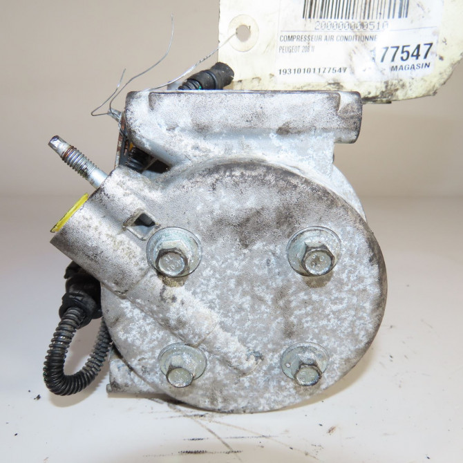 Compresseur air conditionne occasion  Peugeot 208 II (UB_, UP_, UW_, UJ_) 1.2 puretech 75 (2019)   9827596080  4