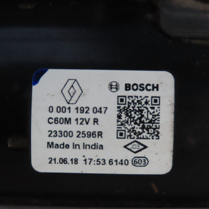 Démarreur occasion  Dacia SANDERO II 1.0 sce 75 (b8jc, b8jd) (2016)   233002596R  2