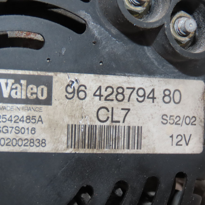 Alternateur occasion  Citroën C3 I (FC_, FN_) 1.1 i (2002) 5 portes   9642879480  2