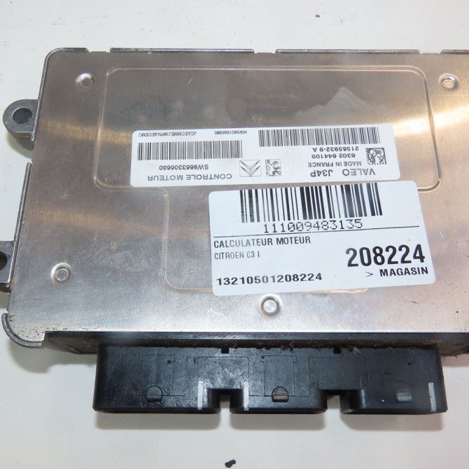 Calculateur moteur occasion  Citroën C3 I (FC_, FN_) 1.1 i (2002) 5 portes   1943HG  1