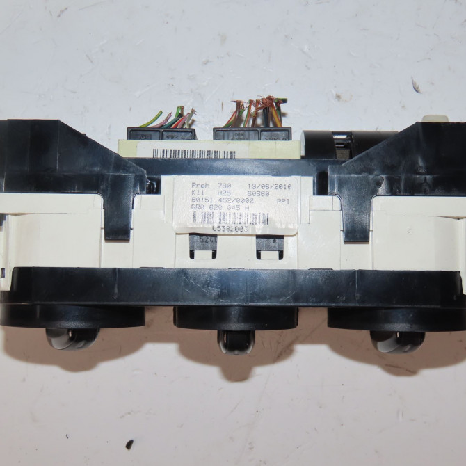 Commande de chauffage occasion  Volkswagen vw POLO V (6R1, 6C1) 1.2 (2009)   6R0820045Q  3
