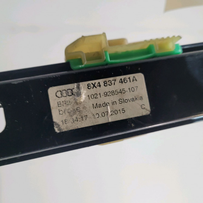 Mecanisme+moteur leve-glace avg occasion  Audi A1 Sportback (8XA, 8XF) 1.4 tdi (2014-2018)   8X4837461A  4