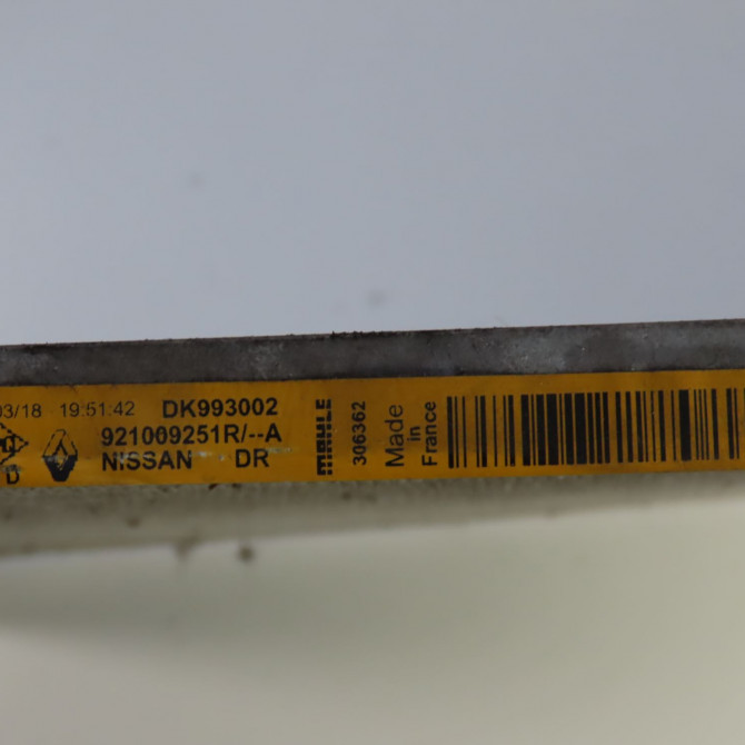 Condenseur clim occasion  Renault ESPACE V (JR_) 1.6 dci 160 (2015)   921006951R  2