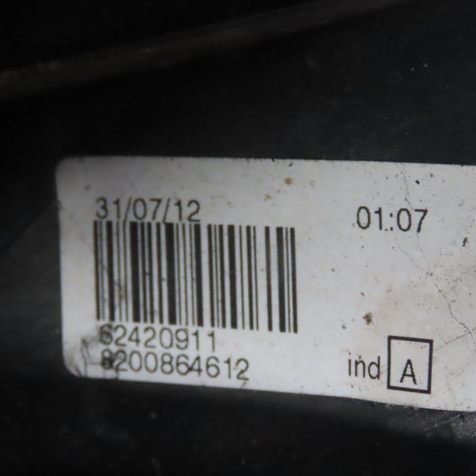 Feu arrière gauche occasion  Dacia LOGAN MCV (KS_) 1.5 dci (ks0w) (2007-2012) 5 portes   6001549585  3