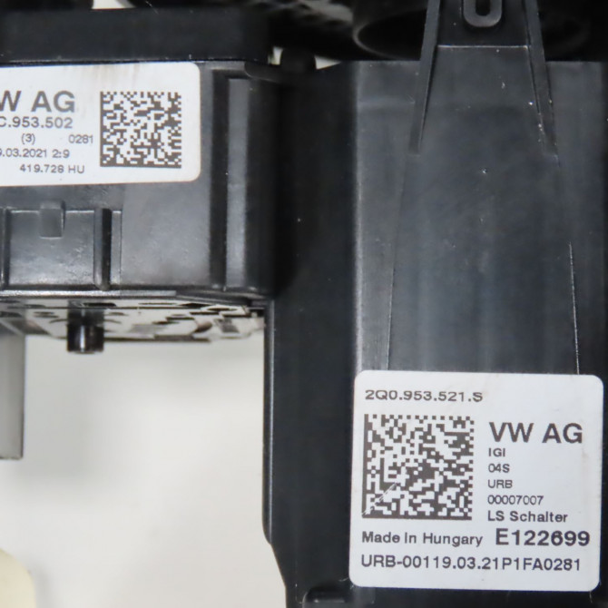 Bloc commodos occasion  Volkswagen vw POLO VI (AW1, BZ1, AE1) 1.0 tsi (2017)   2Q0953521S  4