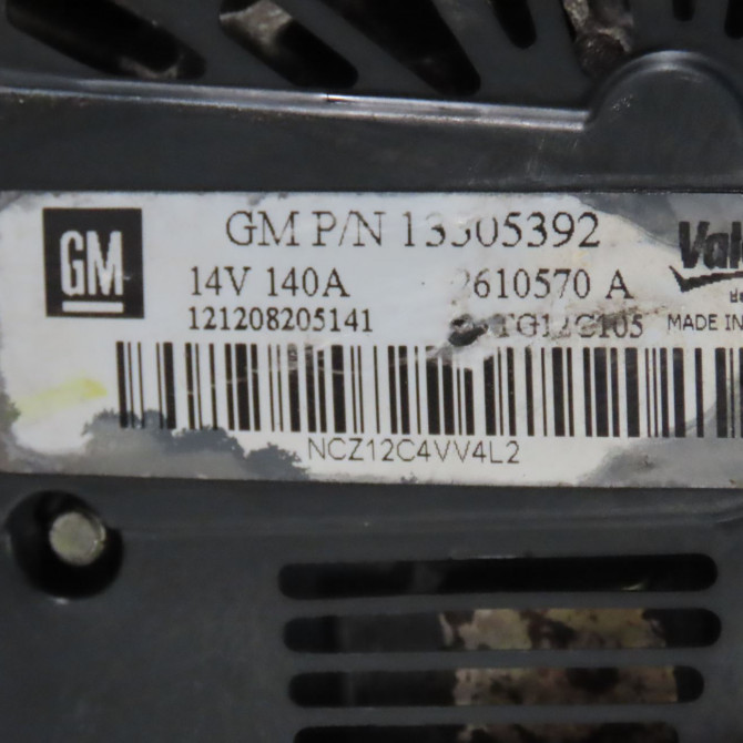 Alternateur occasion  Chevrolet AVEO 3/5 portes (T300) 1.3 d (2011-2015)   13505392  2