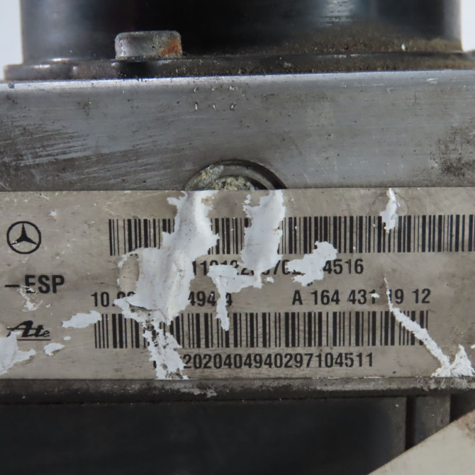 Unité hydraulique ABS occasion  Mercedes-benz CLASSE M (W164) Ml 420 cdi 4-matic (164.128) (2006-2009)   A1634300007  2