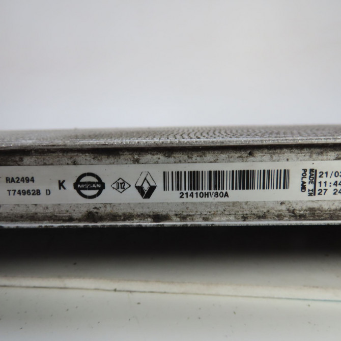 Radiateur occasion  Renault KADJAR (HA_, HL_) 1.5 blue dci 115 (2018)   21410HV80A  2