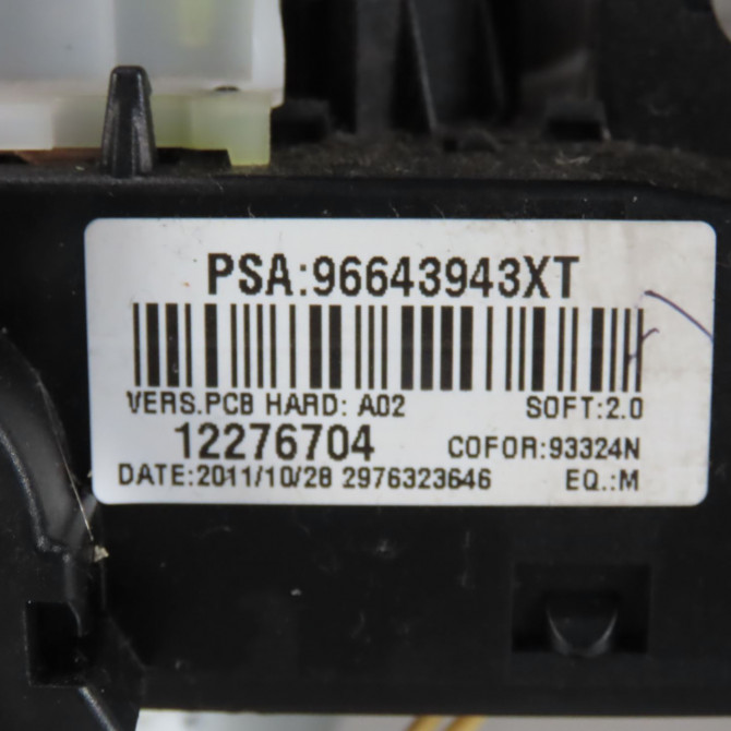 Bloc commodos occasion  Peugeot 308 I (4A_, 4C_) 1.6 hdi (2007-2014) 5 portes   96643943XT  6