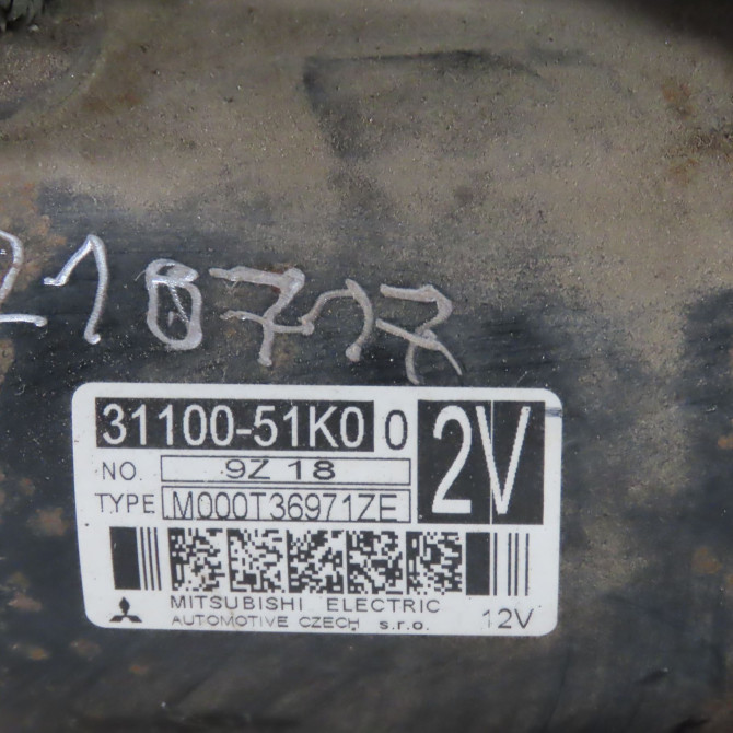 Démarreur occasion  Suzuki SPLASH (EX) 1.0 (a5b 310) (2008)   3110051K00  2