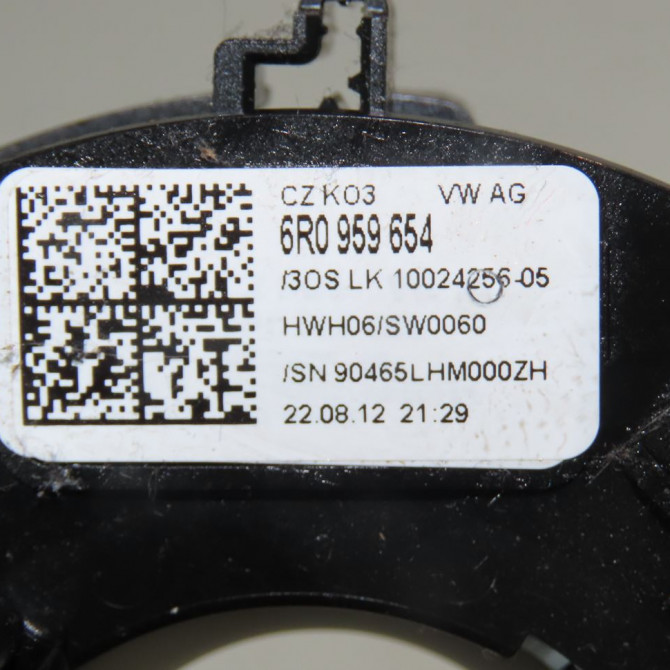  occasion  Volkswagen vw POLO V (6R1, 6C1) 1.2 tdi (2009) 5 portes   6R0959654  2