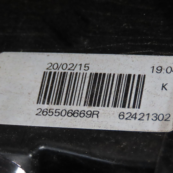 Feu arrière droit occasion  Dacia SANDERO II 1.2 (2012)   265506669R  4