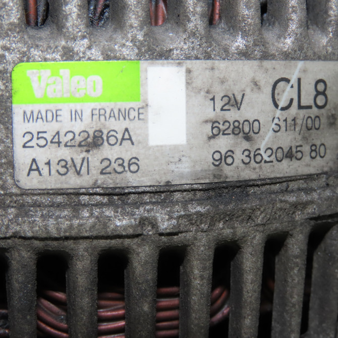 Alternateur occasion  Peugeot 206 3/5 portes (2A/C) 1.4 i (1998-2012) 3 portes   57052C  2