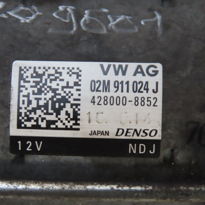 Démarreur occasion  Audi A1 (8X1, 8XK) S1 quattro (2014-2018)   02M911024J  2