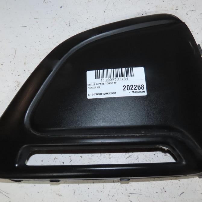 Grille g pare-choc av occasion  Peugeot 108 1.0 vti 72 (2018)   1612202380  1
