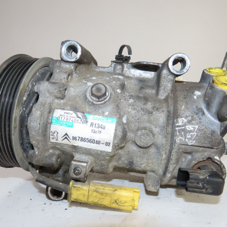 Compresseur air conditionne occasion  Citroën C3 II (SC_) 1.4 hdi 70 (sc8hzc, sc8hr0, sc8hp4) (2009) 5 portes   9678656080 