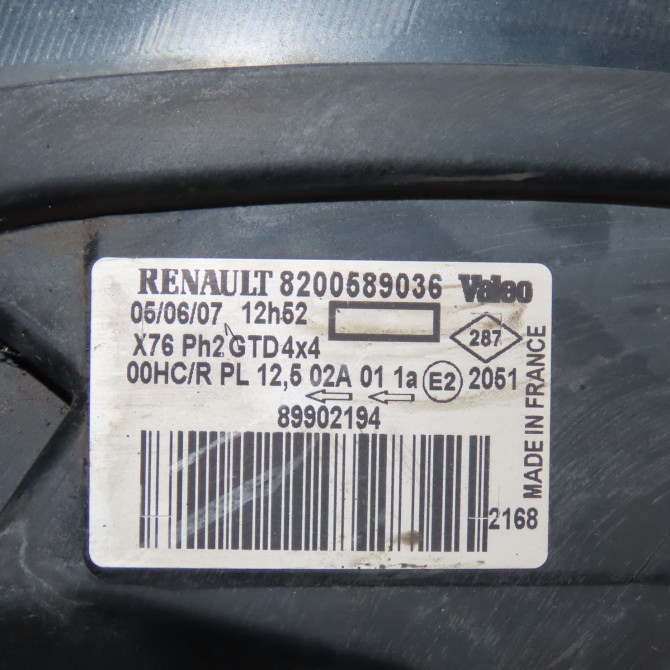 Phare gauche occasion  Renault KANGOO (KC0/1_) 1.5 dci (2003)   260602103R  2