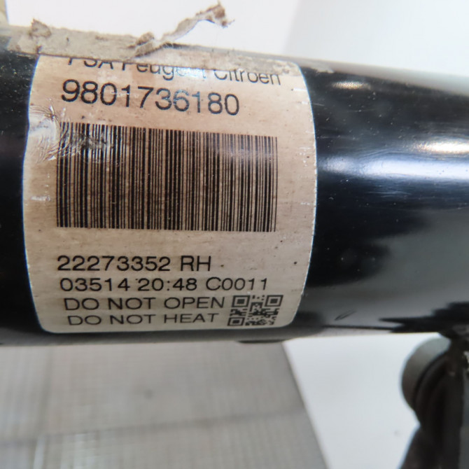 Amortisseur avant droit occasion  Citroën C3 II (SC_) 1.2 vti 82 (2012-2016) 5 portes   9801736180  2