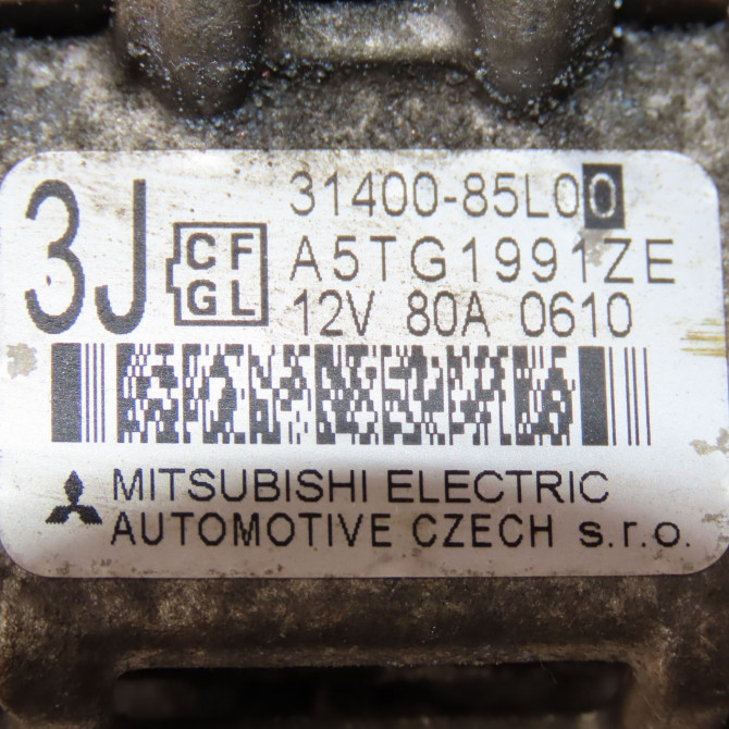 Alternateur occasion  Suzuki SWIFT IV (FZ, NZ) 1.2 (azh 412) (2010)   3140085L00  2