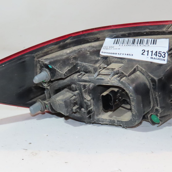 Feu arrière droit occasion  Renault CLIO IV (BH_) 0.9 tce 90 (2012) 5 portes   265509846R  2