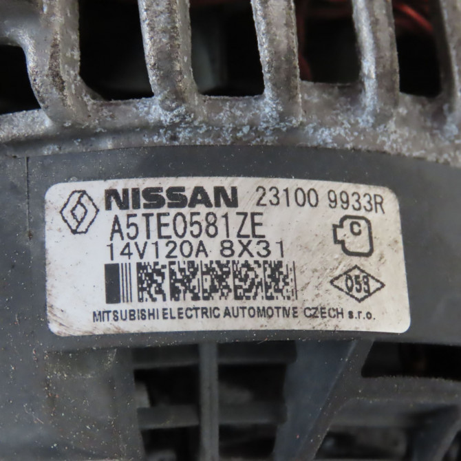 Alternateur occasion  Renault SCÉNIC IV (J9_) 1.3 tce 140 (2018)   231009933R  2