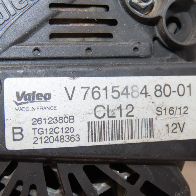 Alternateur occasion  Citroën C3 PICASSO (SH_) 1.4 vti 95 (2009)   9819187680  2