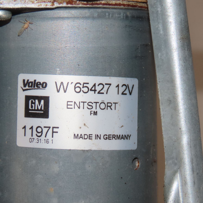 Moteur essuie-glace avant occasion  Opel CORSA E (X15) 1.2 (08, 68) (2014)   13432685  2