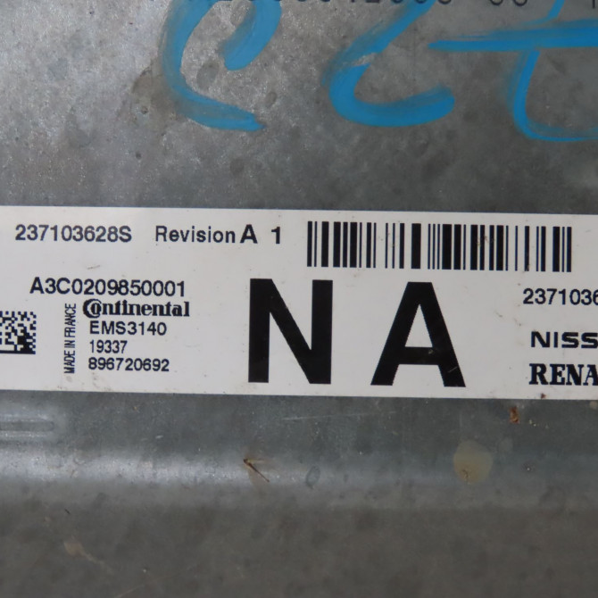 Calculateur moteur occasion  Renault CLIO V (B7_) 1.0 sce 75 (b7m5) (2019)   237103620S  6