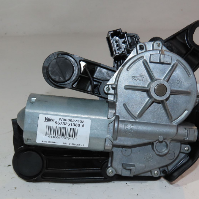 Moteur essuie-glace arrière occasion  Peugeot 208 I (CA_, CC_) 1.4 hdi (2012) 3 portes   9673251380  1