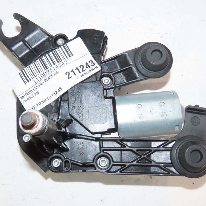 Moteur essuie-glace arrière occasion  Peugeot 208 I (CA_, CC_) 1.4 hdi (2012) 3 portes   9673251380  3