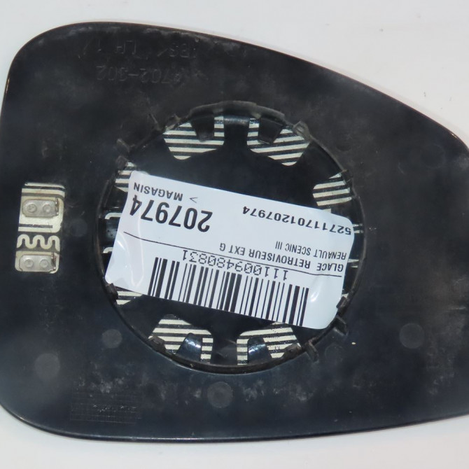 Glace  retroviseur exterieur gauche occasion  Renault SCÉNIC III (JZ0/1_) 1.5 dci (2009) 5 portes   963665922R  2