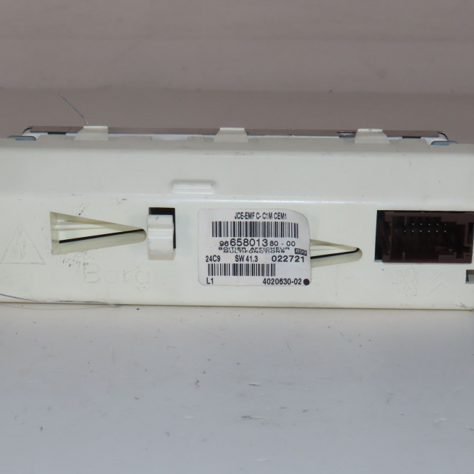 Afficheur digital occasion  Peugeot 407 SW (6E_) 2.0 hdi 135 (2004-2010)   9665801380  3