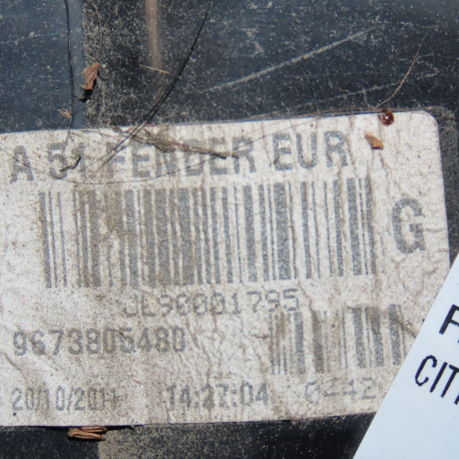 Feu arrière gauche occasion  Citroën C3 II (SC_) 1.6 hdi (2009-2016) 5 portes   6350KQ  2