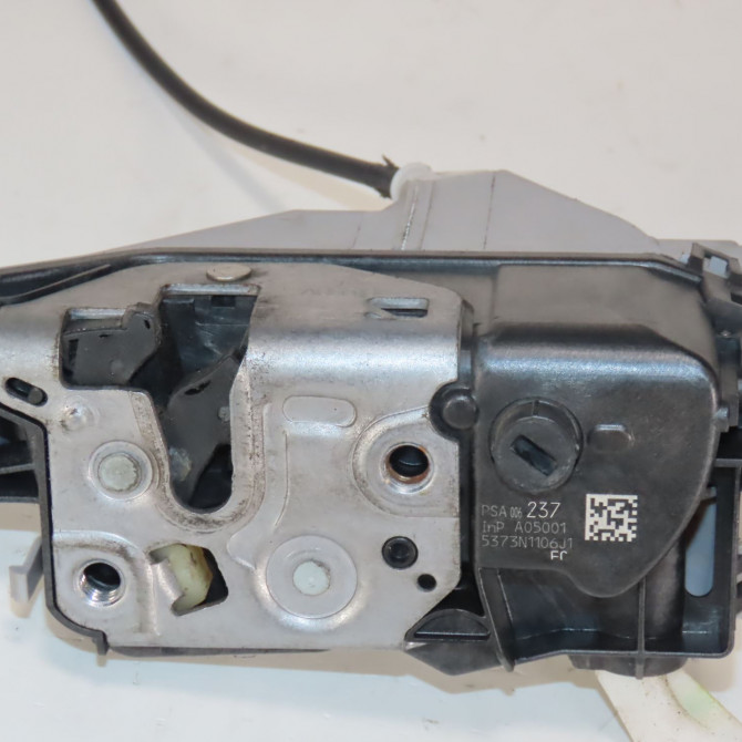 Serrure porte arg occasion  Peugeot 3008 Monospace (0U_) 1.6 hdi (2009-2016) 5 portes   9800623780  3